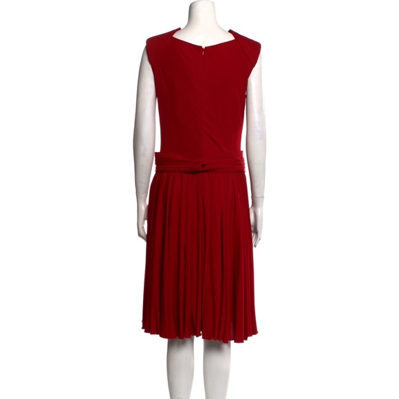 NWT ZAC POSEN WOMEN'S V-NECK MIDI LENGTH DRESS SIZE 12 L - Picture 3 of 13